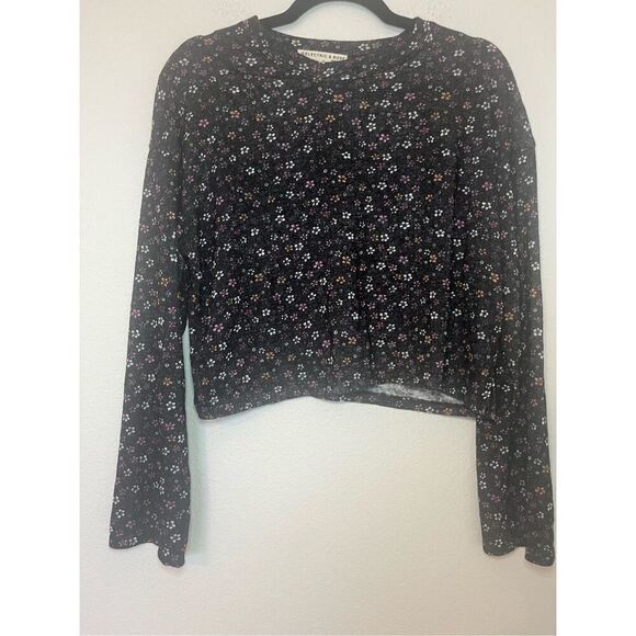 New Electric & Rose Lane Floral Long Sleeve Tee - Picture 3 of 6